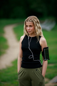 Top sportowy BOXER Tank Top - black sky