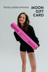 Najlepszy prezent dla joginki lub jogina - Karta podarunkowa MOON Gift Card