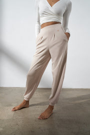 Spodnie do jogi MOONY Comfy Sweatpants - caffe latte