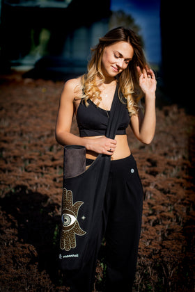 Spodnie do jogi MOONY Comfy Sweatpants - black sky