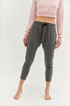 Spodnie do jogi COSMIC Cropped Track Pants - silver moon