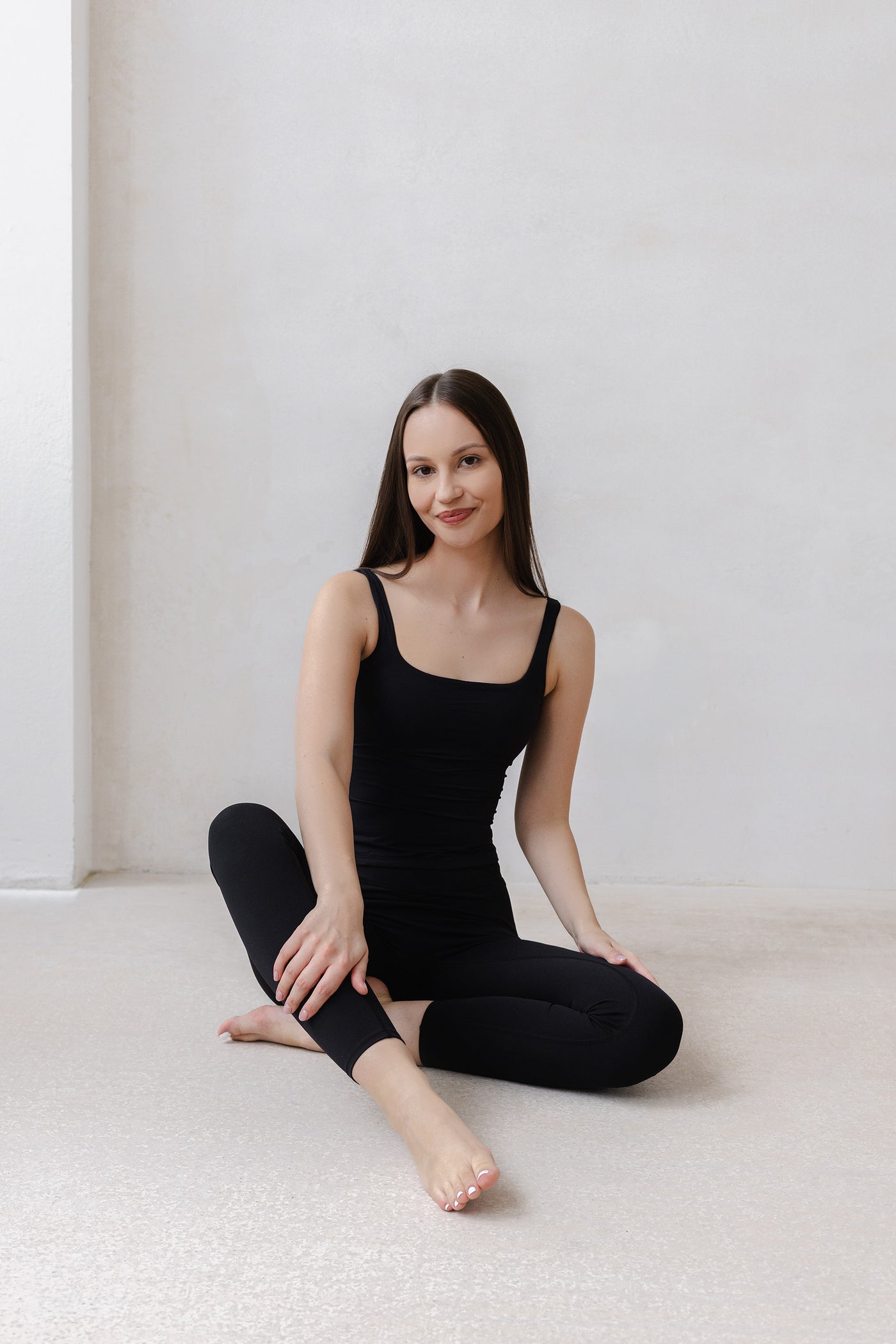 legginsy do pilates czarne